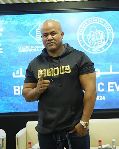 Anis Binous at the Binous Classic 2024 in Dubai