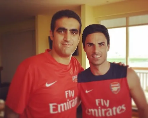 Mehran Rowshan at Arsenal